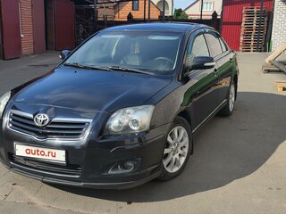 2007 Toyota Avensis II Рестайлинг, чёрный, 730000 рублей, вид 2