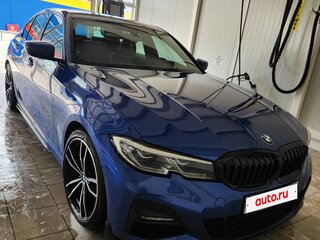 2019 BMW 3 серии 320d VII (G2x), синий, 3990000 рублей, вид 1