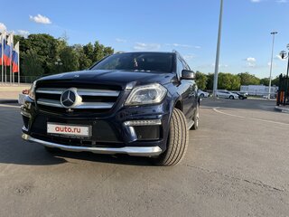 2014 Mercedes-Benz GL-Класс 350 II (X166), синий, 2950000 рублей, вид 1