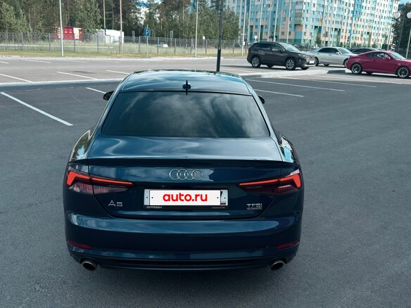 2018 Audi A5 II (F5), синий, 2600000 рублей - вид 6
