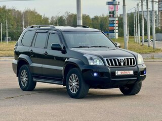 2007 Toyota Land Cruiser Prado 5-speed 120 Series Рестайлинг, чёрный, 2900000 рублей, вид 3