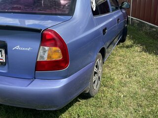 2006 Hyundai Accent ТагАЗ II, фиолетовый, 310000 рублей, вид 2