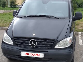 2008 Mercedes-Benz Vito 111 CDI L2 II (W639), чёрный, 1250000 рублей, вид 2
