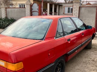 1990 Audi 100 III (C3) Рестайлинг, красный, 125000 рублей, вид 5