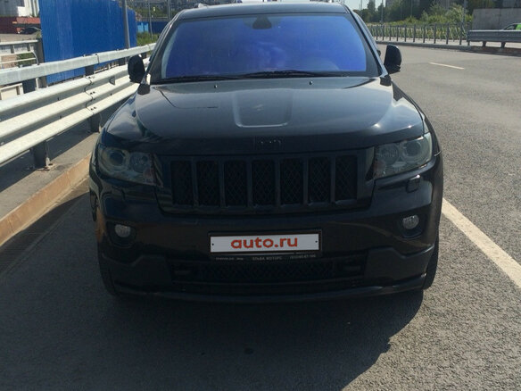 2012 Jeep Grand Cherokee IV (WK2), чёрный