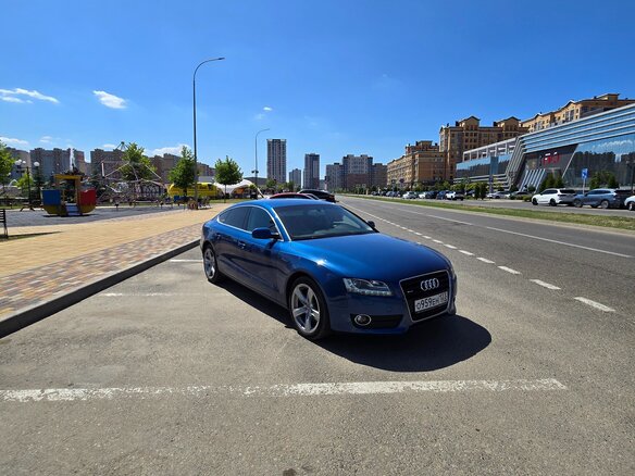 2011 Audi A5 I (8T), синий, 2200000 рублей - вид 8