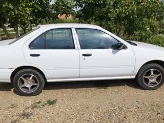 1997 Nissan Sunny B14, белый, 330000 рублей, вид 5