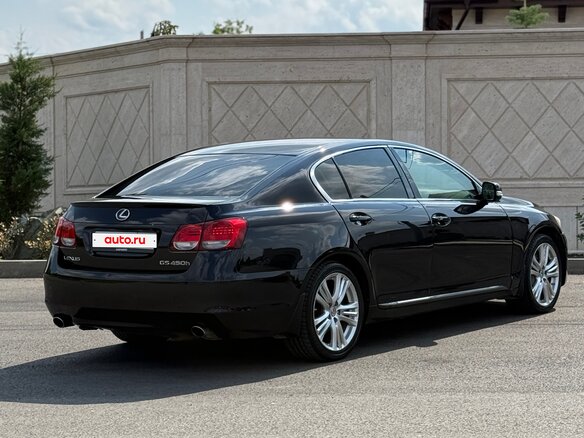 2008 Lexus GS 450h III Рестайлинг, чёрный, 1100000 рублей - вид 7