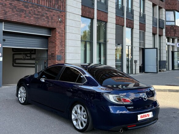 2008 Mazda 6 II (GH), синий, 875000 рублей - вид 11