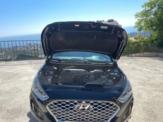 2017 Hyundai Sonata VII (LF) Рестайлинг, чёрный, 1700000 рублей, вид 2