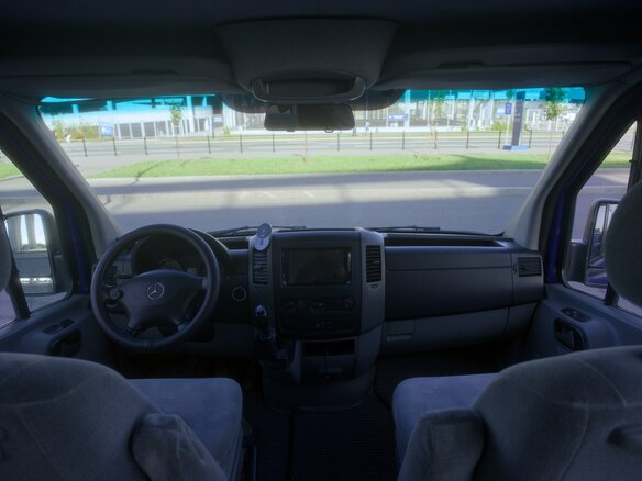 2013 Mercedes-Benz Sprinter, синий, 3000000 рублей - вид 27