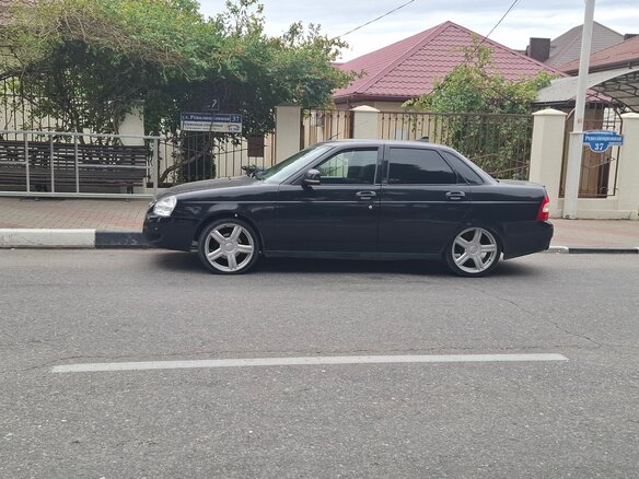 2011 Lada (ВАЗ) Priora I, синий, 400000 рублей - вид 6
