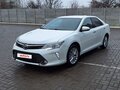 2015 Toyota Camry VII (XV50) Рестайлинг, белый, 2200000 рублей - вид 2
