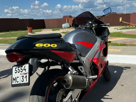 1997 Suzuki GSX-R 600, чёрный, 320000 рублей, вид 4