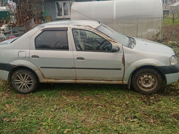 2006 Renault Logan I, серый, 180000 рублей - вид 1