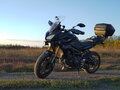 2015 Yamaha MT-09 Tracer (FJ-09), синий, 850000 рублей