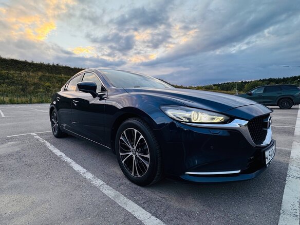 2018 Mazda 6 III (GJ) Рестайлинг 2, синий - вид 1