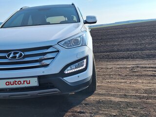 2013 Hyundai Santa Fe III, белый, 1750000 рублей, вид 5
