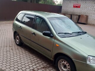 2009 Lada (ВАЗ) Kalina I, зелёный, 165000 рублей, вид 2