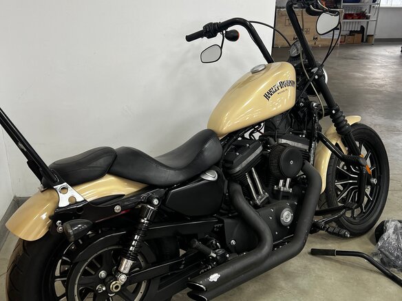 2014 Harley-Davidson Sportster 883, бежевый, 800000 рублей - вид 2
