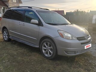 2003 Toyota Sienna II, серебристый, 1000000 рублей, вид 4