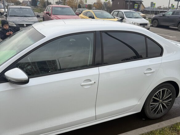 2017 Volkswagen Jetta VI Рестайлинг, белый, 1180000 рублей - вид 3