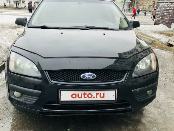 2006 Ford Focus II, чёрный - вид 1