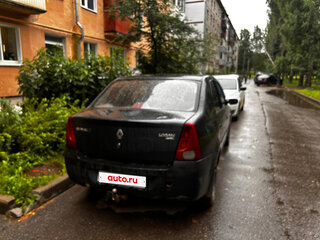2007 Renault Logan I, серый, 170000 рублей, вид 4