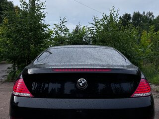 2008 BMW 6 серии 630i II (E63/E64) Рестайлинг, чёрный, 1400000 рублей, вид 4