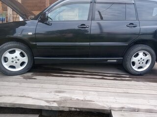 2003 Toyota Kluger I (XU20), чёрный, 1000000 рублей, вид 4