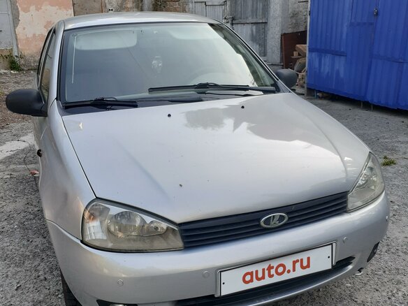 2007 Lada (ВАЗ) Kalina I, серебристый, 300000 рублей