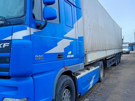 2006 DAF XF 105, синий, 3500000 рублей, вид 2