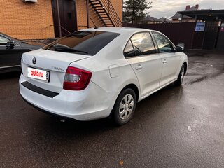 2019 Skoda Rapid I Рестайлинг, белый, 1050000 рублей, вид 4