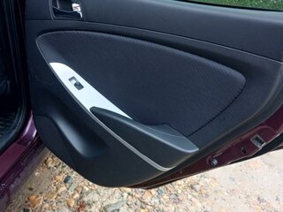2012 Hyundai Solaris I, фиолетовый, 610000 рублей, вид 4