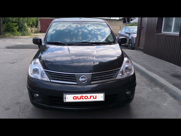 2008 Nissan Tiida I, чёрный, 585000 рублей - вид 1