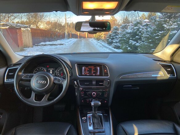 2013 Audi Q5 I (8R) Рестайлинг, белый - вид 4