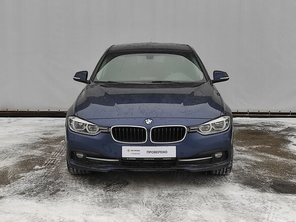 2015 BMW 3 серии 320d xDrive VI (F3x) Рестайлинг, синий - вид 1