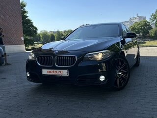 2014 BMW 5 серии 520d VI (F10/F11/F07) Рестайлинг, чёрный, 2300000 рублей, вид 3