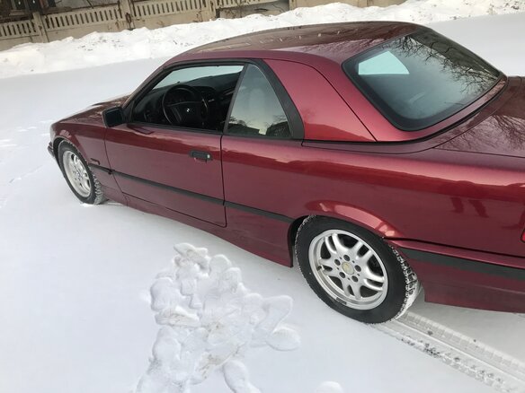 1995 BMW 3 серии 328i III (E36), красный - вид 8