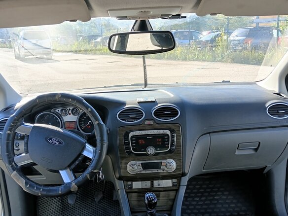 2008 Ford Focus II Рестайлинг, серебристый, 399900 рублей - вид 13