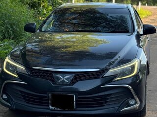 2017 Toyota Mark X II Рестайлинг 2, чёрный, 2200000 рублей, вид 1