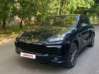 2015 Porsche Cayenne S II Рестайлинг (958), синий, 8400000 рублей, вид 1
