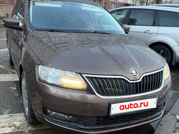 2019 Skoda Rapid I Рестайлинг, коричневый, 1449000 рублей - вид 1