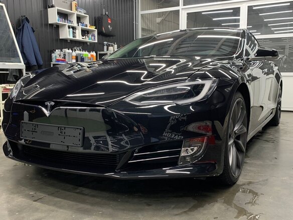 2017 Tesla Model S 90D I Рестайлинг, чёрный, 3950000 рублей - вид 10