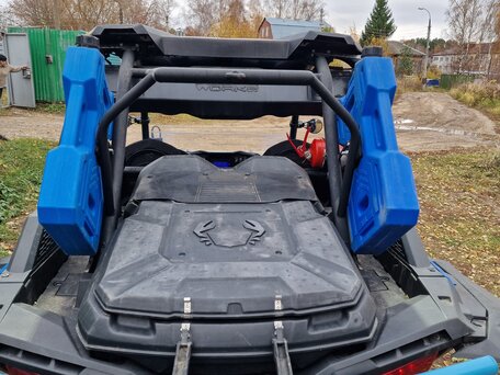 2017 Polaris RZR XP Turbo EPS, синий, 1600000 рублей, вид 3