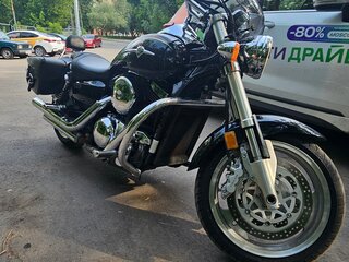 2002 Kawasaki VN1500 Vulcan, чёрный, 450000 рублей, вид 1