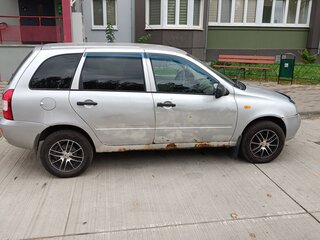 2012 Lada (ВАЗ) Kalina I, серебристый, 280000 рублей, вид 2