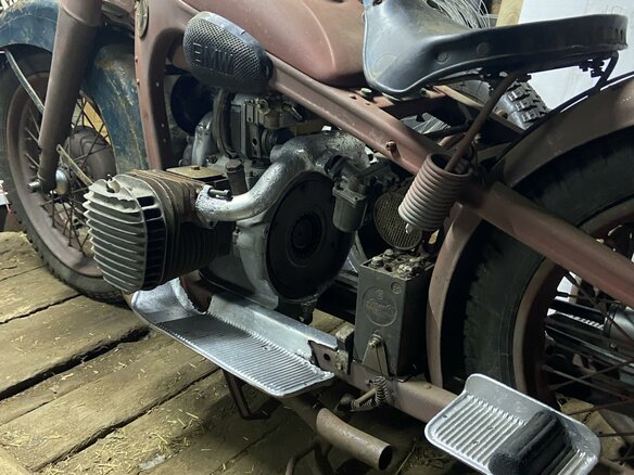 1937 BMW R 12, коричневый, 2000000 рублей - вид 6