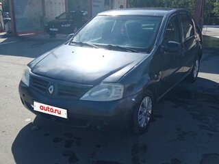 2007 Renault Logan I, серый, 215000 рублей, вид 1