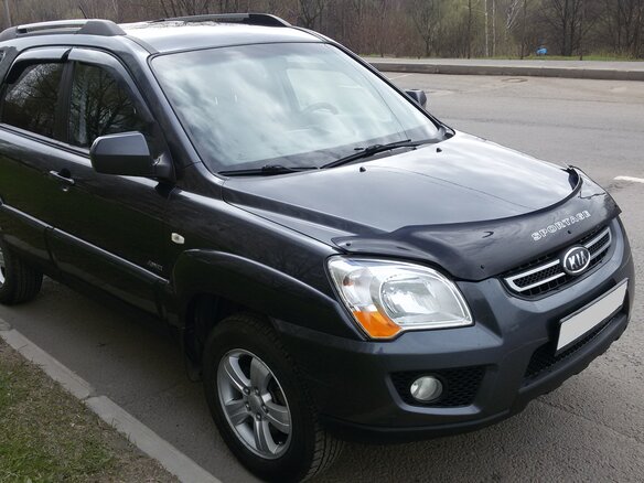 2009 Kia Sportage II Рестайлинг, серый